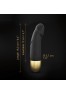 Vibromasseur Real Vibration S 16 cm 2.0 - Noir et Or