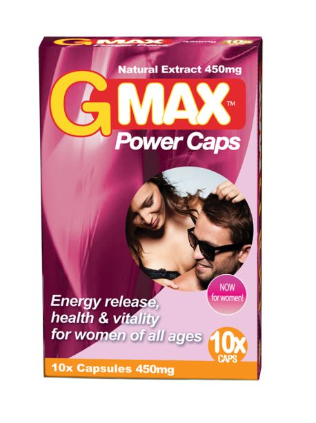 Gmax 10 gélules pour femme