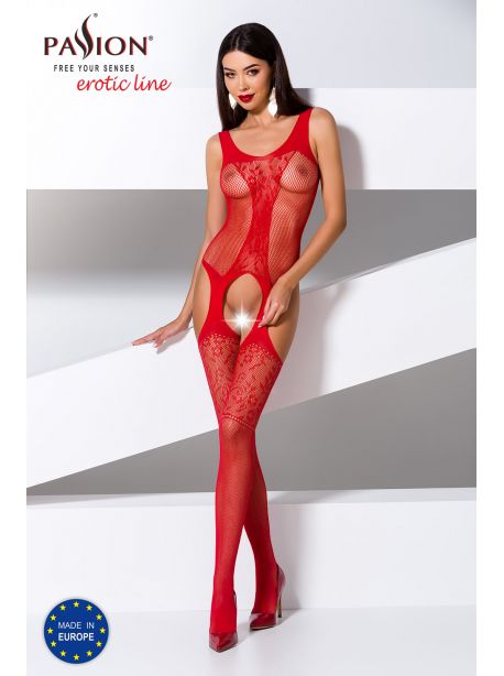 BS072R Bodystocking - Red