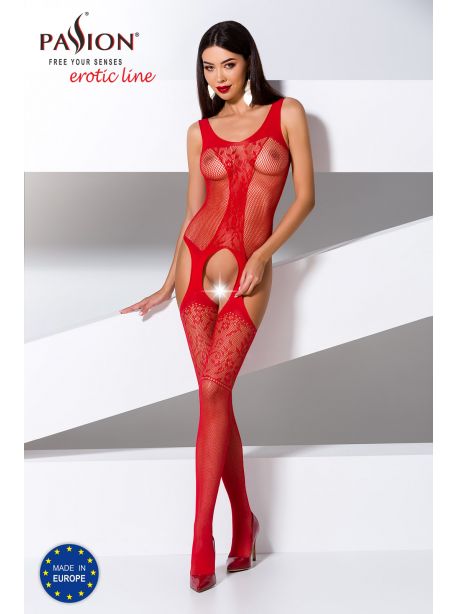 BS072R Bodystocking - Rouge