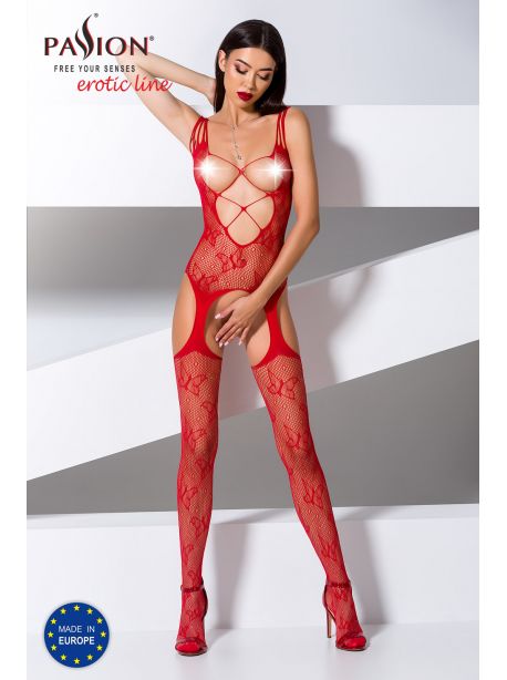 BS075R Bodystocking - Red