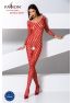 BS073R Bodystocking - Red