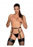 Behindy Garter Belt - Black