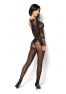 Ximena Bodystocking - Noir