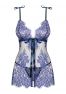 Flowlace Babydoll - Bleu