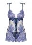 Flowlace Babydoll - Bleu