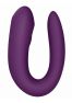 Stimulateur connecté pour couple Satisfyer Double Joy - Violet