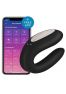 Stimulateur connecté pour couple Satisfyer Double Joy - Noir