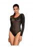 Merveilleux body noir et dos nu B123 de la marque de lingerie sexy Obsessive