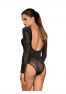 Merveilleux body noir et dos nu B123 de la marque de lingerie sexy Obsessive