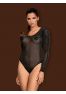 Merveilleux body noir et dos nu B123 de la marque de lingerie sexy Obsessive