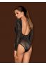 Merveilleux body noir et dos nu B123 de la marque de lingerie sexy Obsessive