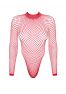 B126 Body rouge dos nu Obsessive
