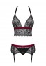 Ensemble 3 pièces sexy Rossita sexy de la marque Obsessive