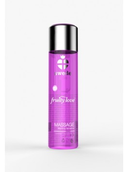 Massage Oil Fruity Love Raspberry Rhubarbe from the brand SWEDE