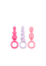 Anal plug Botty Call Satisfyer 3 pcs - assorted colors