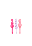 Booty Call 3 pcs - Multicolor Plug anal Satisfyer 
