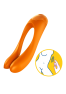Grossiste sextoys : Stimulateur orange Satisfyer Candy Cane