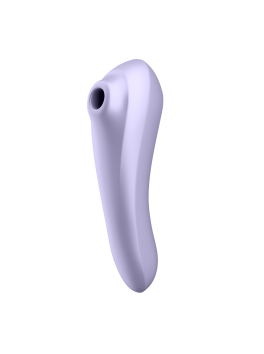 Grossiste sextoys : Stimulateur connecté mauve Satisfyer Dual Pleasure 