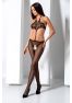 BS080B Bodystocking - Noir