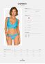 Maillot de bain 2 pcs Cobaltica - Bleu