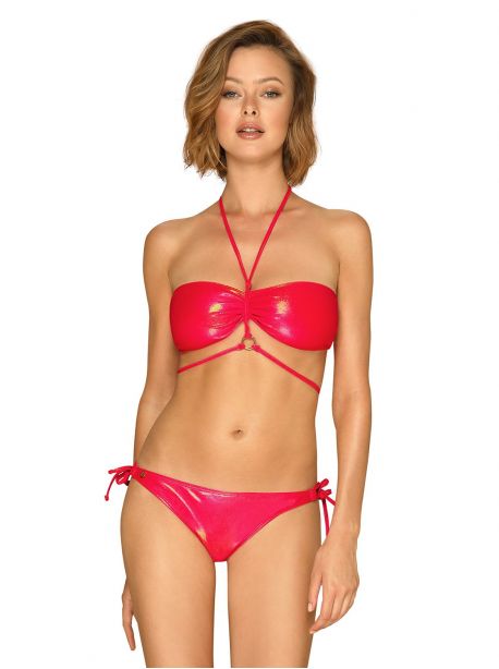 Maillot de bain 2 pcs Coralya - Rouge