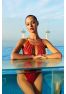 Maillot de bain 1 pc Keissi - Rouge