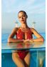 Keissi 1pc swimsuit - Red 