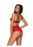Leatheria Ensemble 2 pcs - Rouge