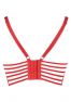 V-9551 Semi Corset - Rouge