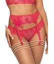 V-9552 Porte jarretelles - Rouge