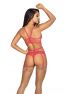 V-9552 Porte jarretelles - Rouge