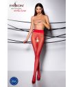 TI001R Collants ouverts - Rouge 