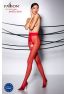 TI007R Collants ouverts - Rouge
