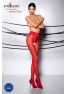 TI008R Collants ouverts - Rouge