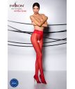 TI008R Collants ouverts - Rouge