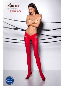 TI005R Collants 20 DEN - Rouge