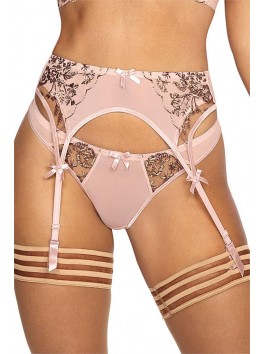 V-9522 Garter Belt - Pink