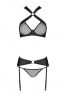 Amanda Ensemble 3 pcs - Noir