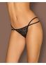 Pantheria String - Noir