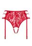 855-GAR-3 Garter Belt - Red