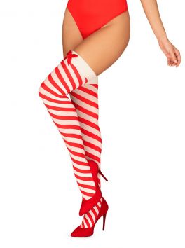 Xmas Kissmas Stockings - Red