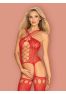 G313 Bodystocking - Rouge