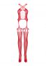 G313 Bodystocking - Rouge