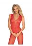 N112 Bodystocking - Rouge