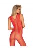 N112 Bodystocking - Rouge