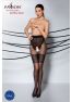 TIOPEN 013 Collants ouverts 20|40 den - Noir