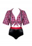 Costume sexy Worker Girl multicolore de la marque Obsessive