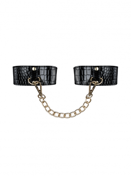 A768 Menottes avec chaine - Noir