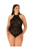 Body noir Softily de la marque Obsessive